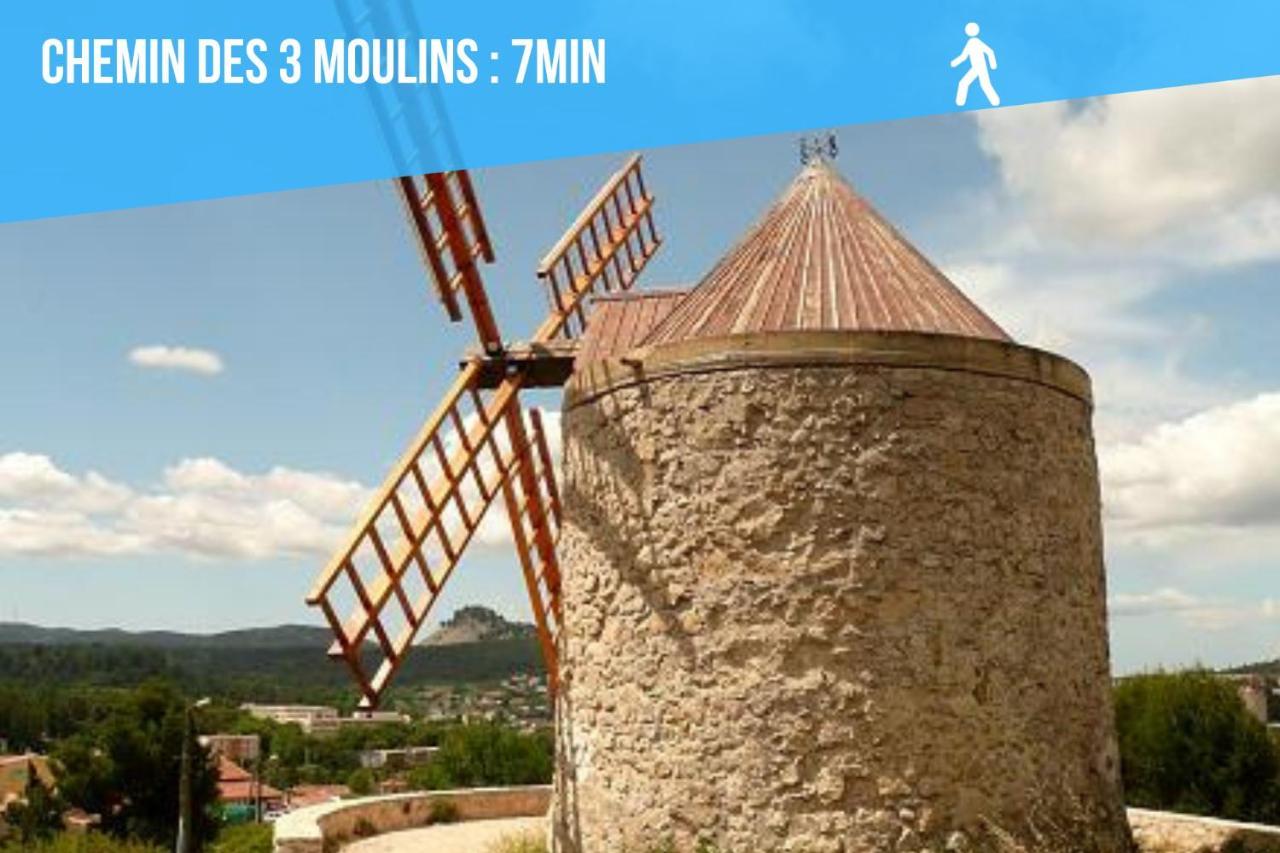 Garlaban - Linge De Qualite - Fibre - Confort - Coeur De Ville Gardanne Dış mekan fotoğraf