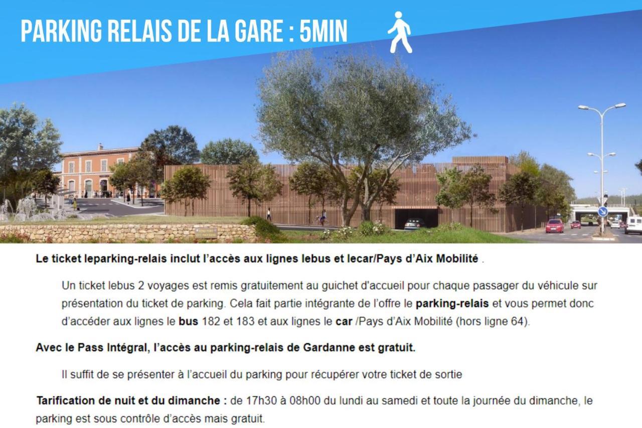 Garlaban - Linge De Qualite - Fibre - Confort - Coeur De Ville Gardanne Dış mekan fotoğraf